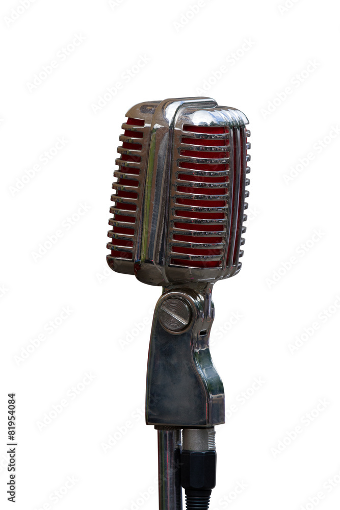 Fototapeta premium 1940 era microphone
