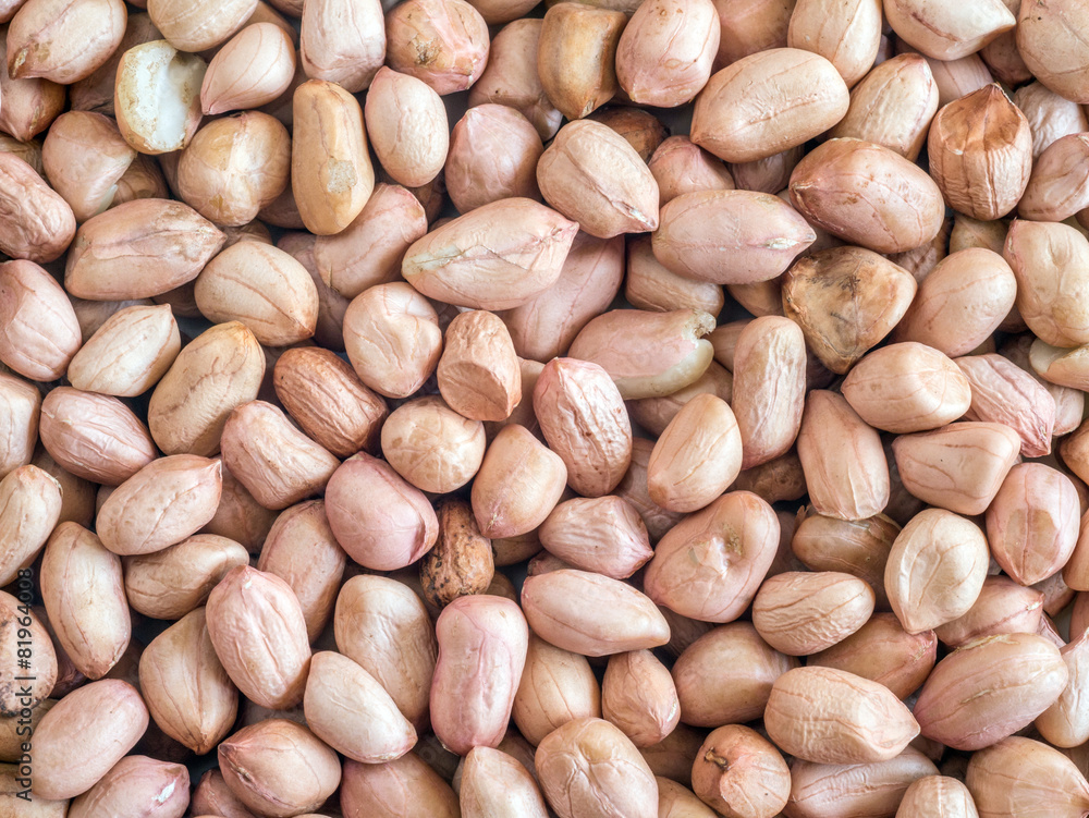 close-up image of peanuts close-up image of peanuts