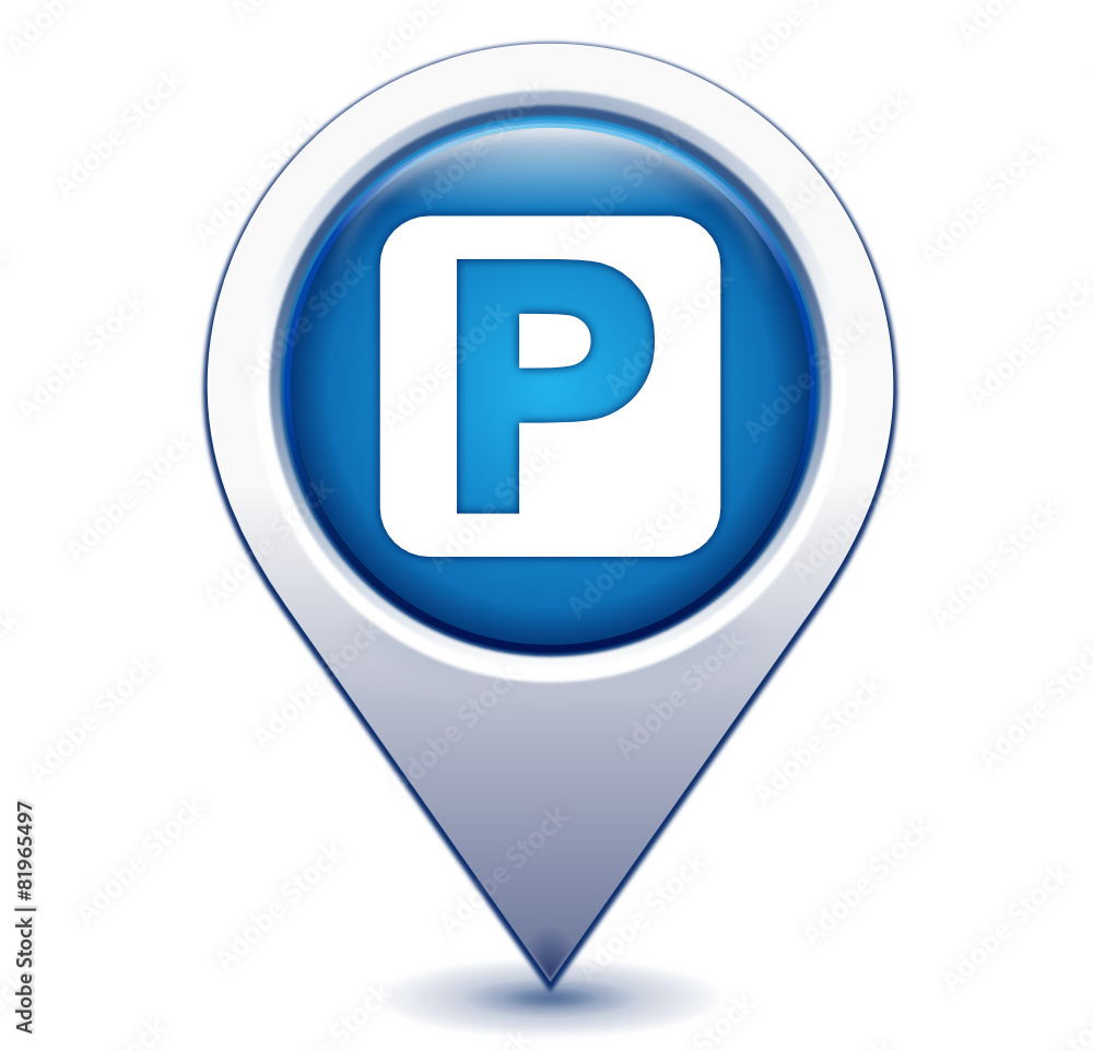 parking automobiles sur marqueur géolocalisation bleu parking automobiles sur marqueur géolocalisation bleu