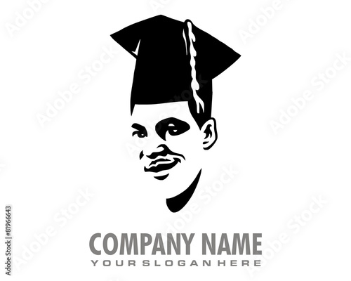 scholar learner colleger logo image vector