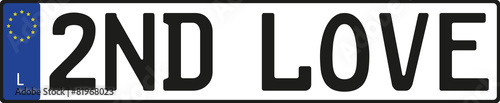 Nummernschild