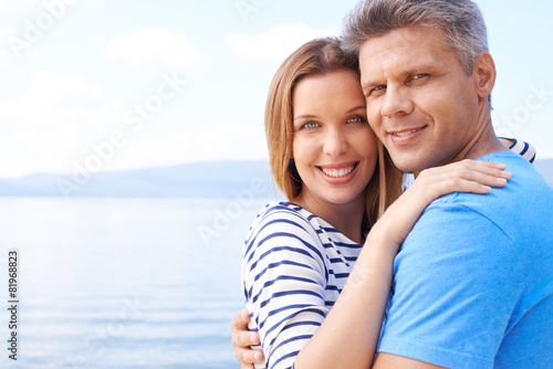 Couple by the seaside