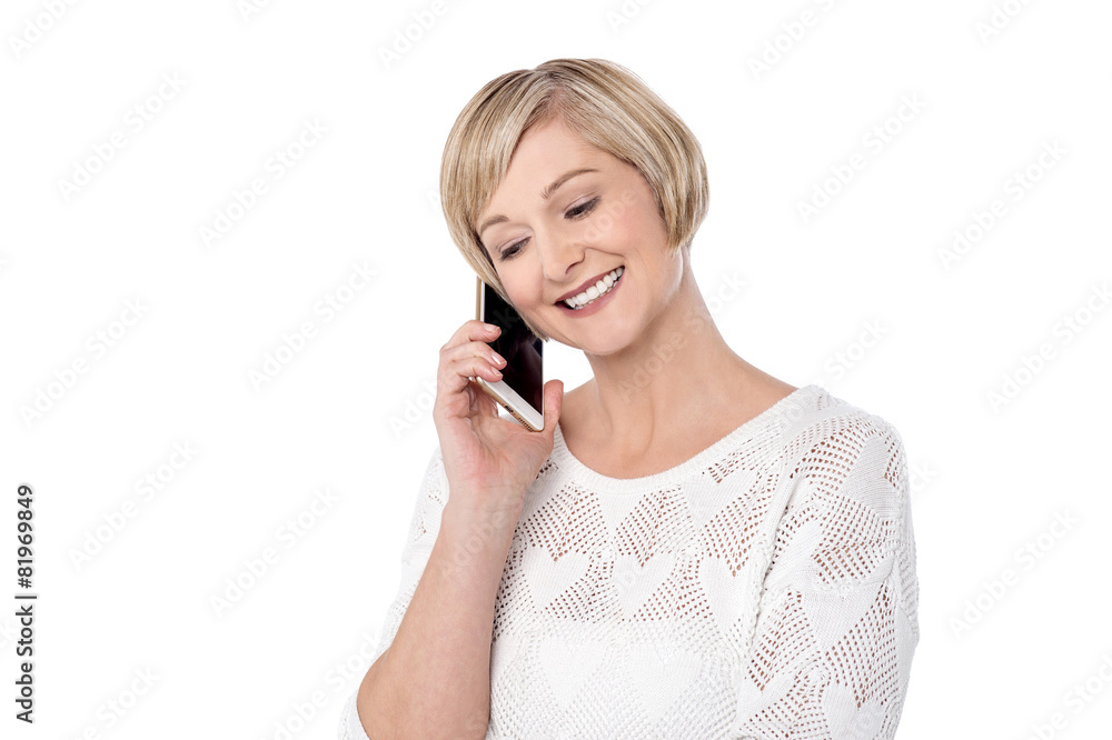 Hi darling, how you doing ? Hi darling, how you doing ?