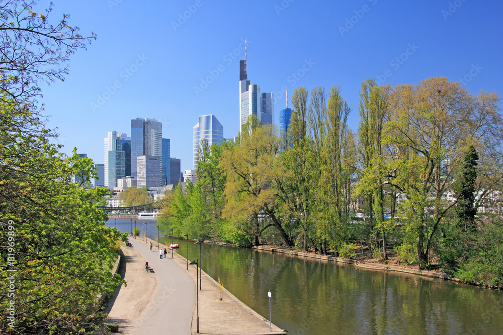 Fototapeta premium frankfurt am main deutschland