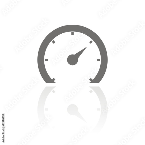 Icono velocímetro 2 FB reflejo