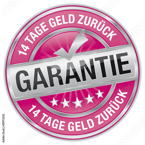 14 Tage Geld zurück Garantie