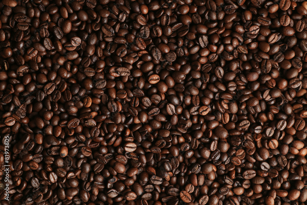 Roasted coffee beans