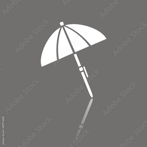 Icono verano_Sombrilla FO reflejo