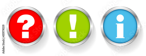 Sticker Question, Answer & Information Silver