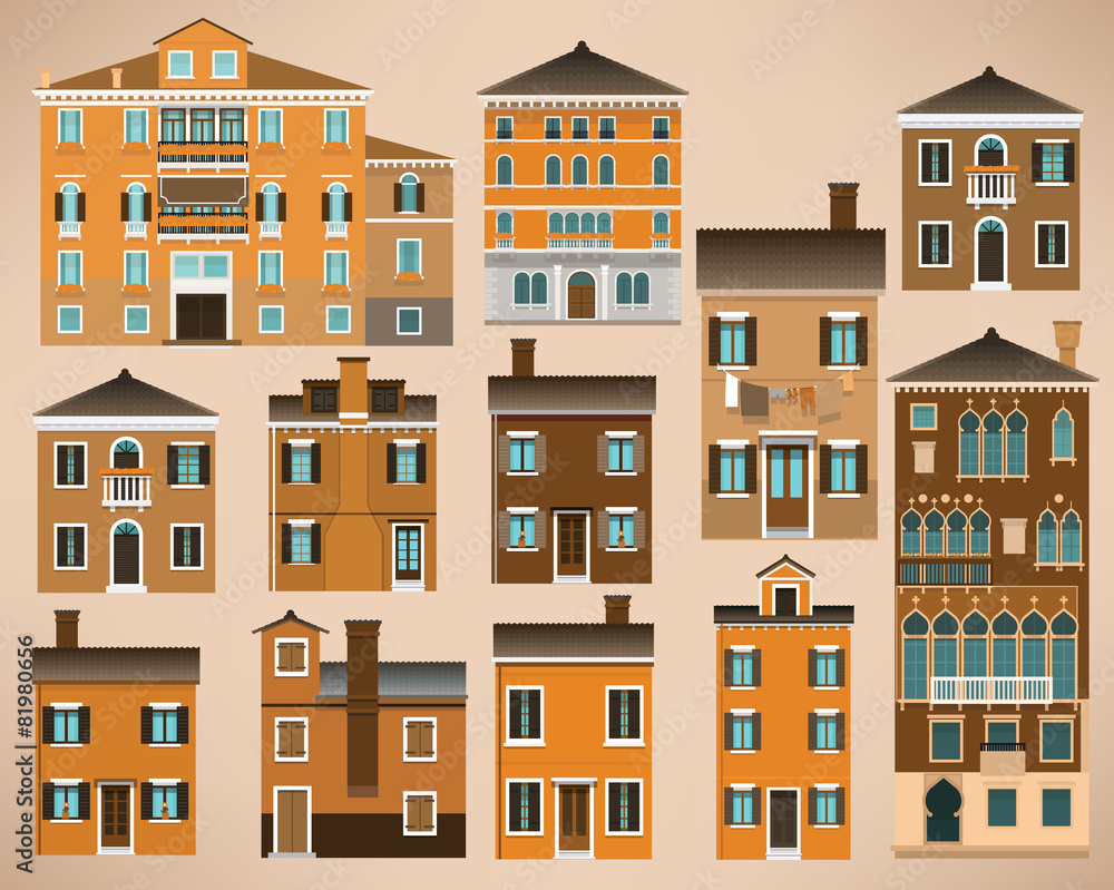 European houses (Italy)