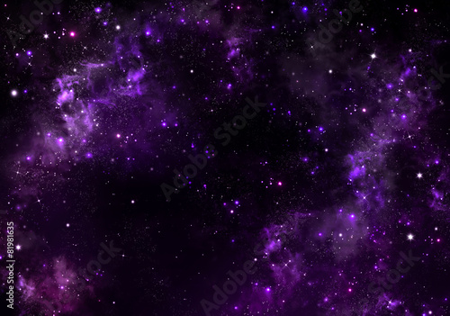 Fototapeta Naklejka Na Ścianę i Meble -  starry sky in the open space