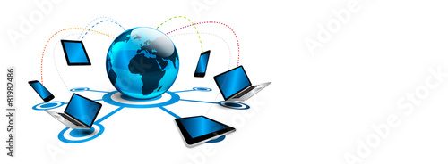 mondo, hi tech, sfondo, internet, comunicaizone