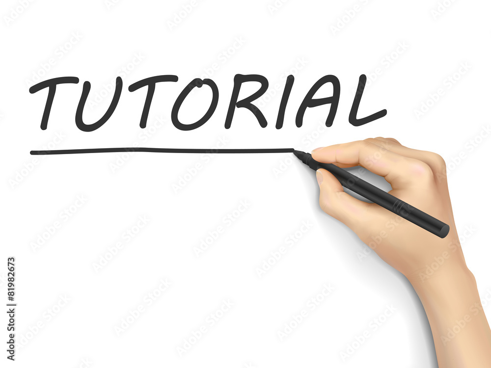 tutorial word written by hand tutorial word written by hand