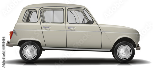 Voiture ancienne 4l-01