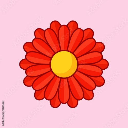 Fototapeta Naklejka Na Ścianę i Meble -  Red Flower