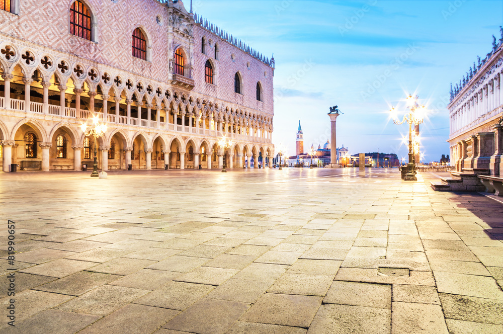 St. Marks Square in Venice, Italy.