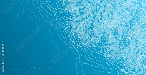 Topographic map background concept photo