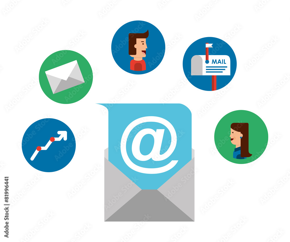 e-mail concept e-mail concept