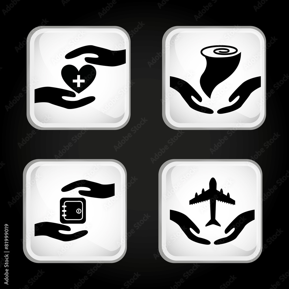 insurance icons insurance icons
