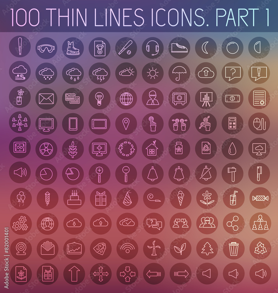 part 1 of collection thin lines pictogram icon part 1 of collection thin lines pictogram icon