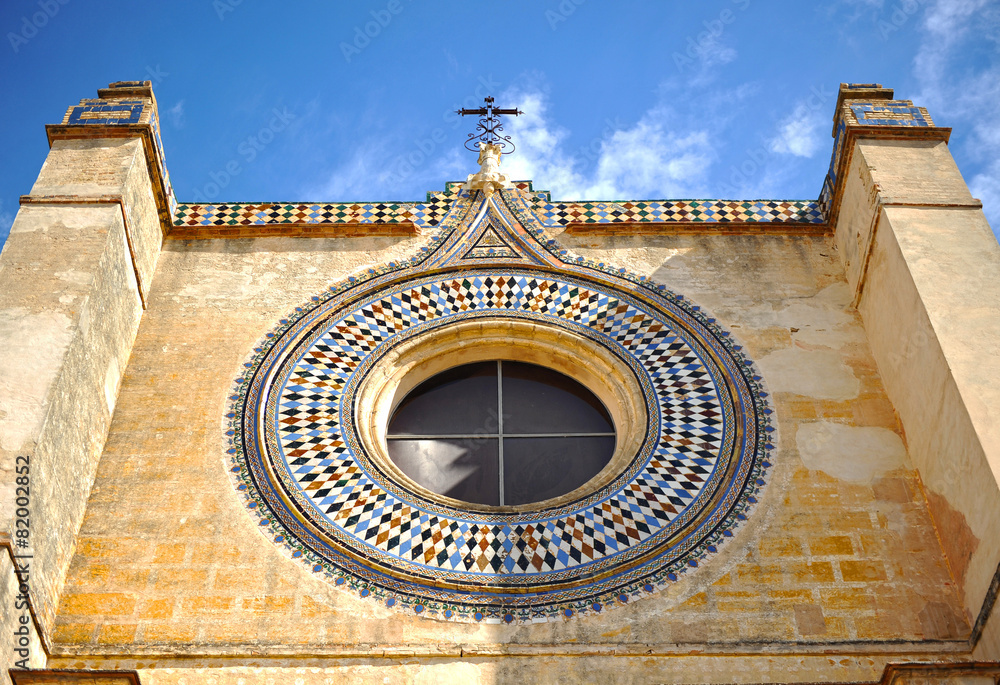 Monasterio de la Cartuja, portada, Sevilla, España