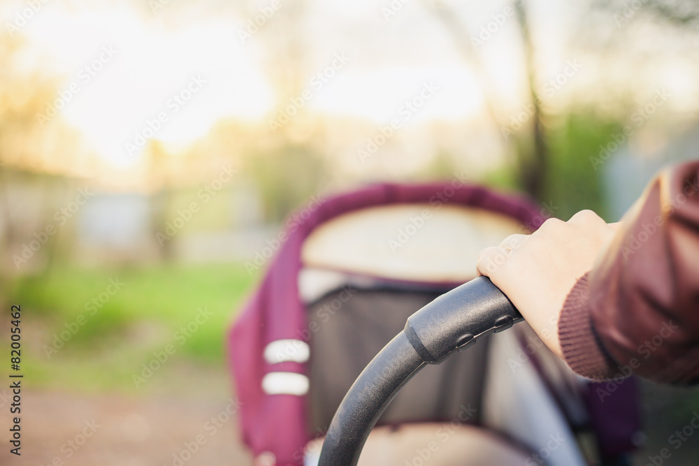background of baby carriage at outdoor background of baby carriage at outdoor