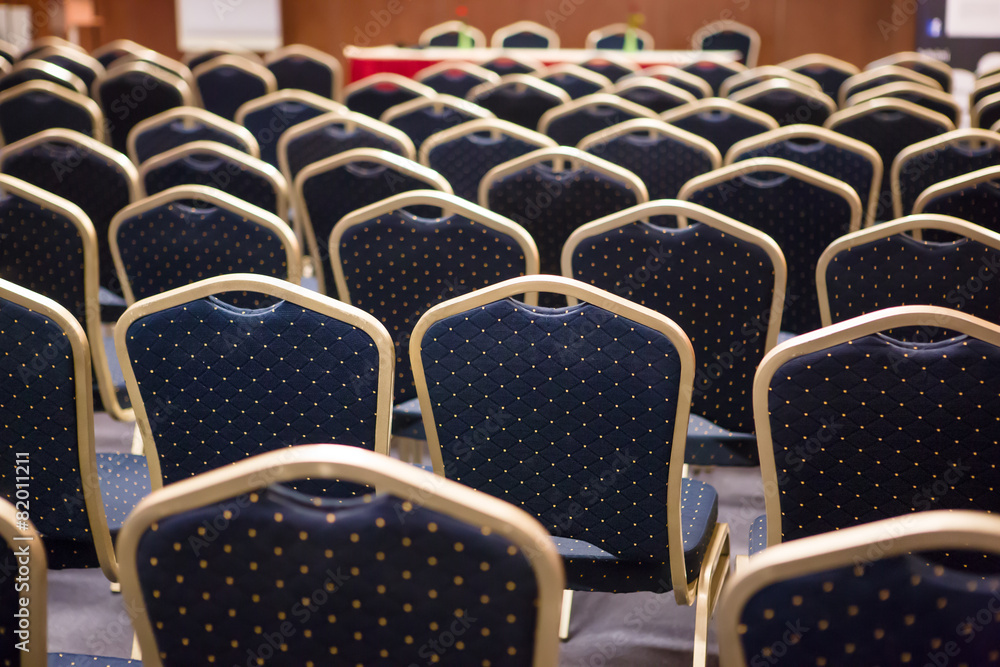 Fototapeta premium Luxury chairs on a conference