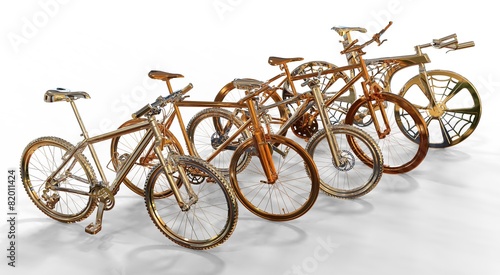 Metallic Bicycles