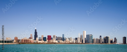 Chicago Skyline - seen from Lake Michigan