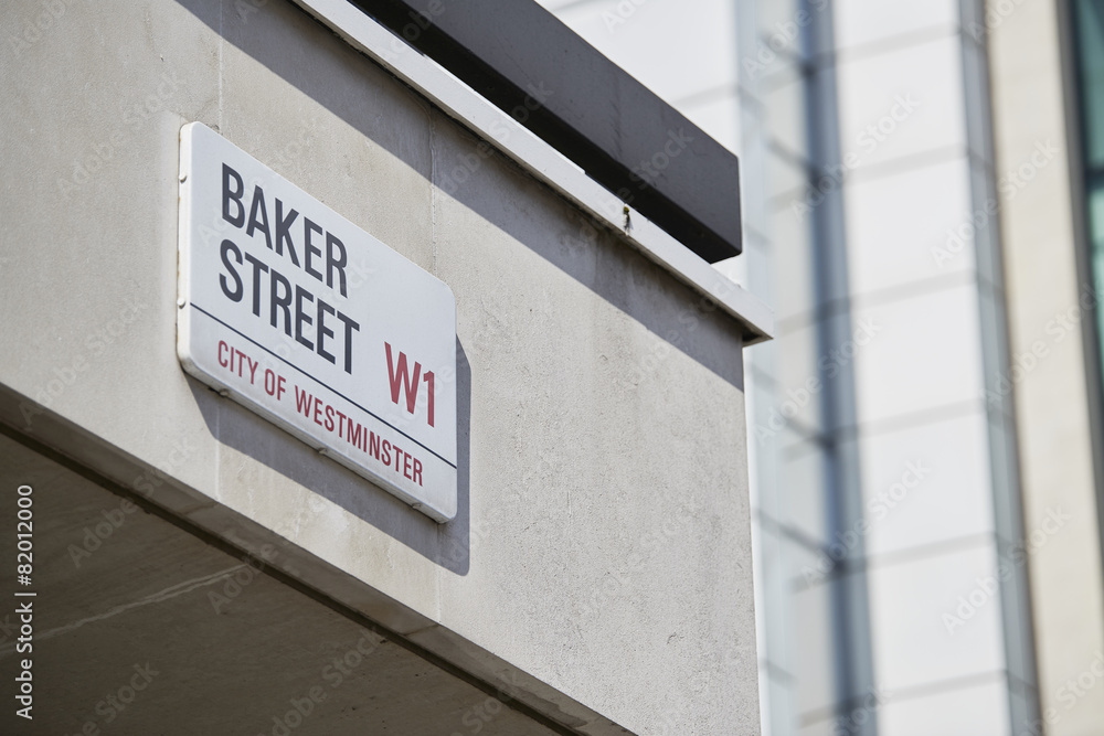 Baker Street sign