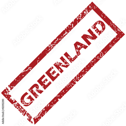 New Greenland rubber stamp