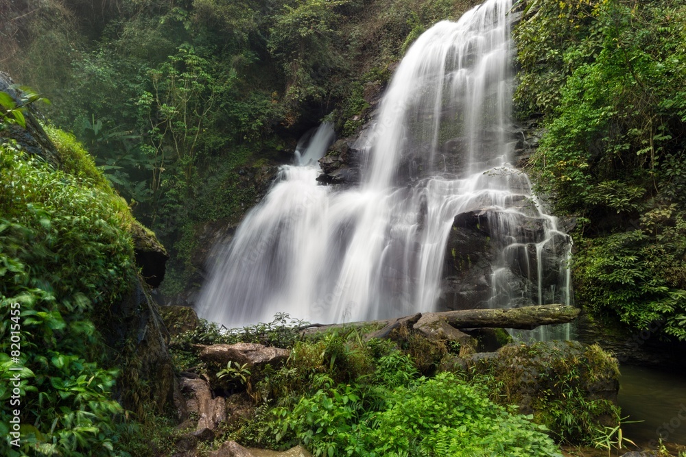 Tropical waterfall Tropical waterfall