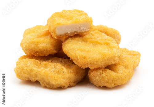Fried chicken nuggets 