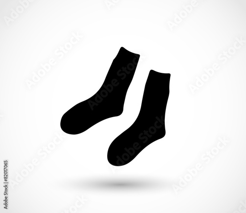 Socks icon vector