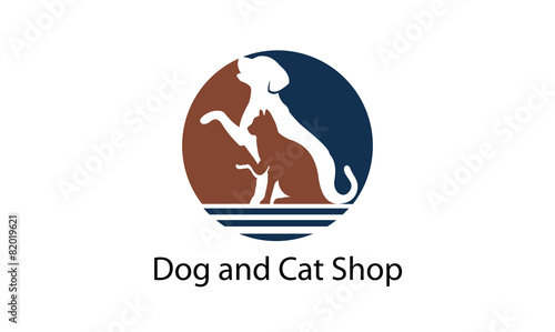 Dog and Cat Shop - Logo