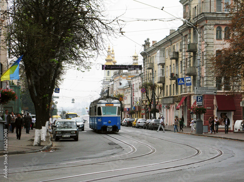 Tram and street