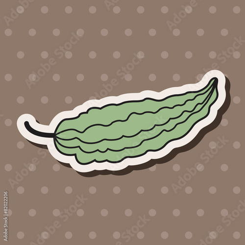 vegetable theme bitter elements vector,eps