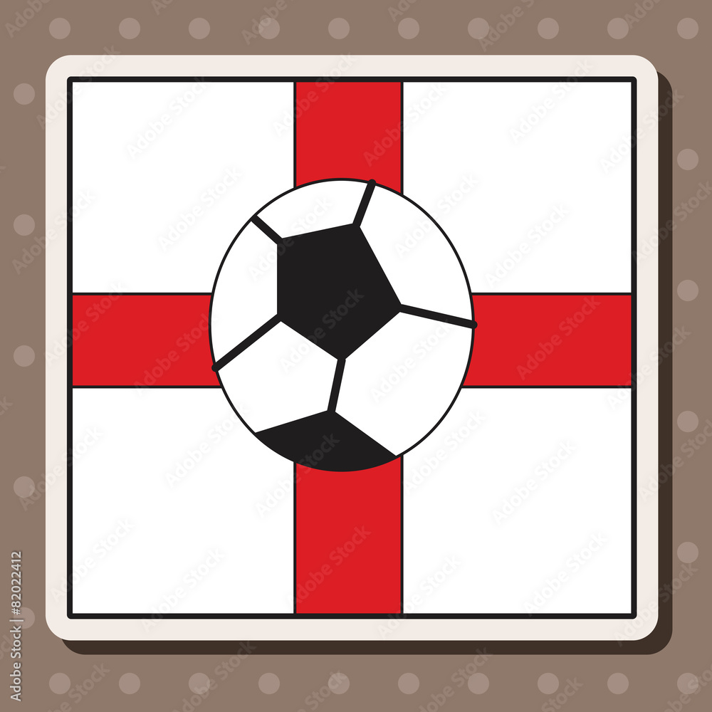 england soccer team flag theme elements vector,eps
