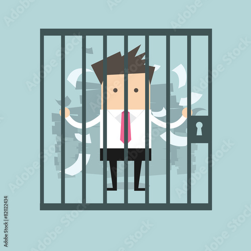 Businessman in prison