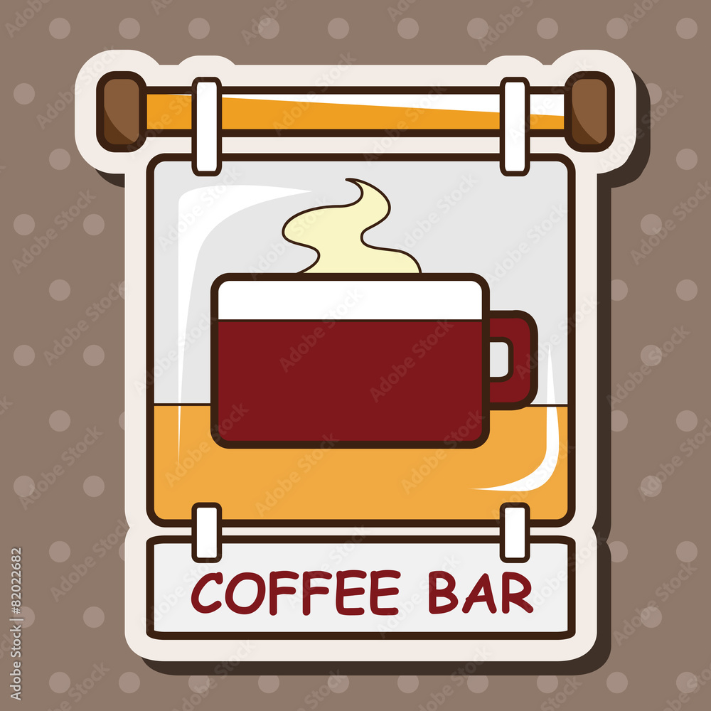 Coffee shop signs theme elements vector,eps Coffee shop signs theme elements vector,eps