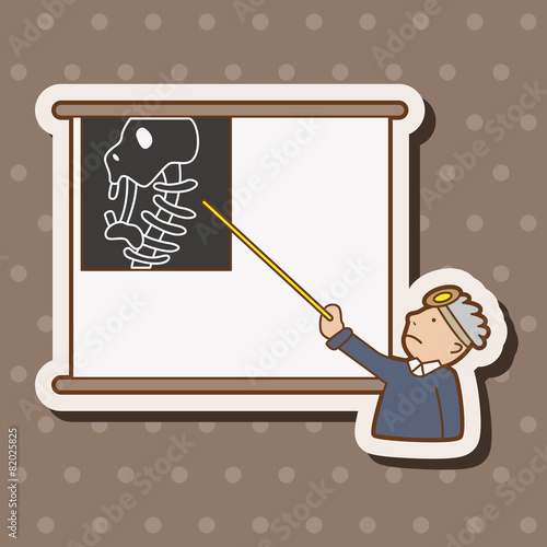 hospital theme Orthopedist elements vector,eps