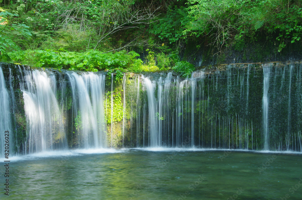 白糸の滝・軽井沢 白糸の滝・軽井沢