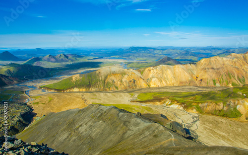 Landmannalaugar - Amazing Landscape in Iceland photo