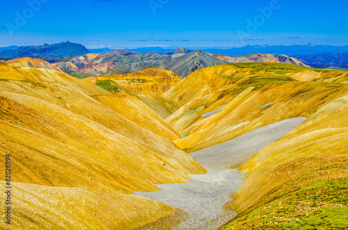 Landmannalaugar - Amazing Landscape in Iceland photo