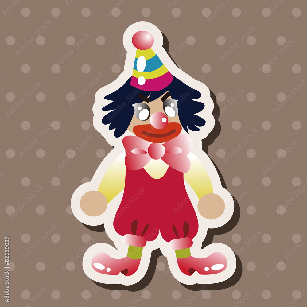 clowns theme elements vector,eps clowns theme elements vector,eps