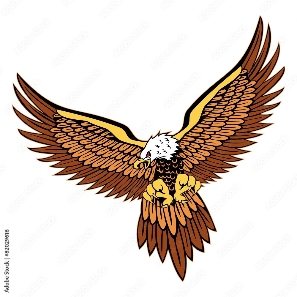 Obraz premium Hunting Eagle