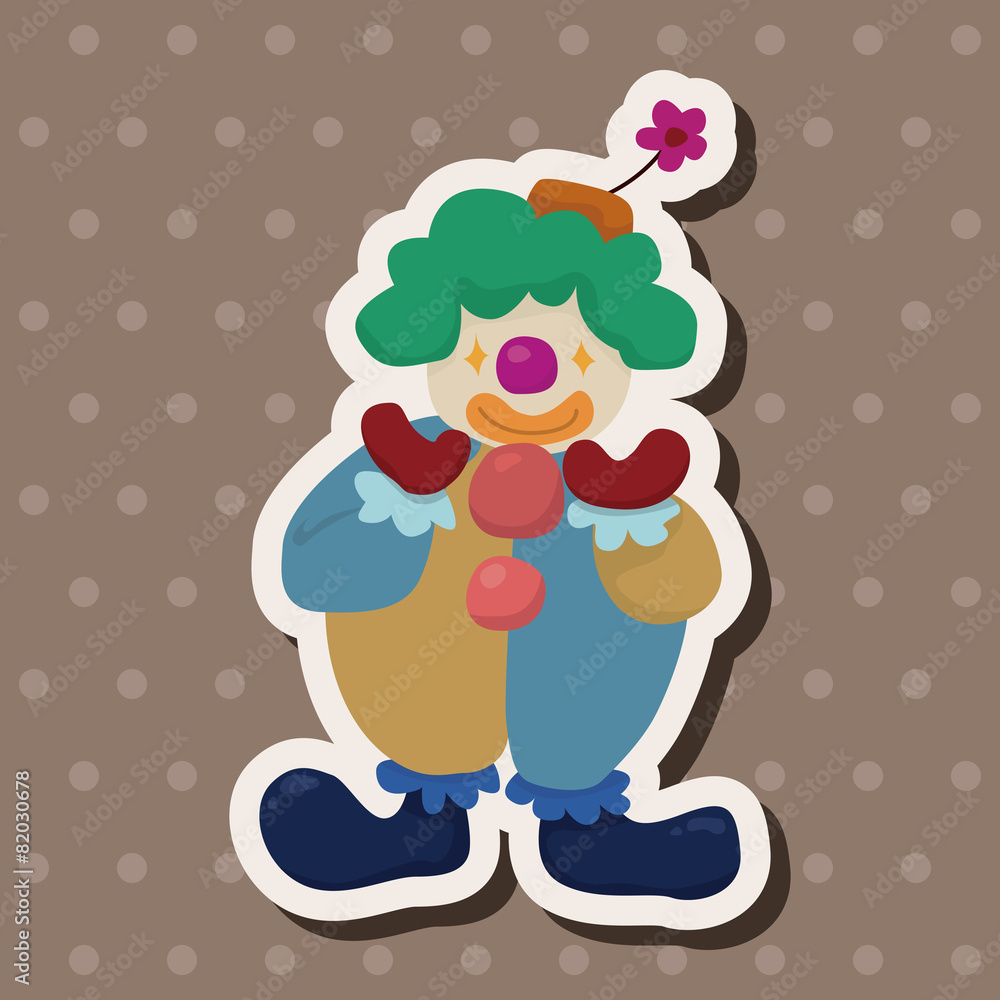 clowns theme elements vector,eps clowns theme elements vector,eps