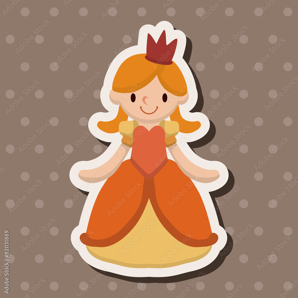 Royal theme princess elements