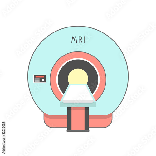blue and red medical imaging system