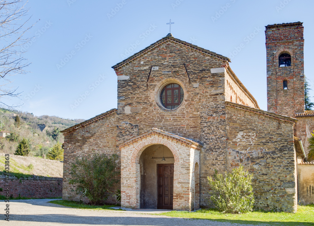 Evocative religiosity of a Romanesque Church